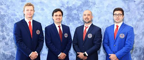 Paul Chaplet, Nicolas Tobon, Alejandro Duque, Jose Ignacio Cordero